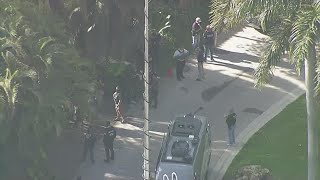 Live  Homeland Security raids Diddys Miami home [upl. by Ymia]