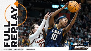 LSU vs Virginia Tech  2023 NCAA women’s Final Four  FULL REPLAY [upl. by Griswold]