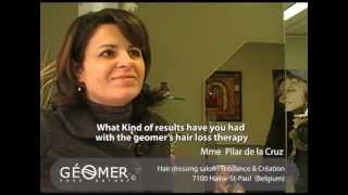 Anti hair loss solutiontestimony of Ms De La Cruz on Géomer products [upl. by Latouche744]