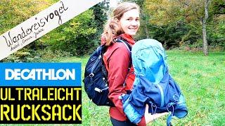 Sehr günstiger amp funktionaler UltraleichtRucksack DECATHLON Quechua FH500 für Damen und Herren [upl. by Mariska939]