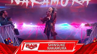 Shinsuke Nakamura Entrance  WWE Monday Night Raw November 20 2023 [upl. by Atworth417]