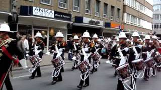 HM Royal Marines Band Portsmouth  Streetparade Rotterdam 2007 [upl. by Werbel]