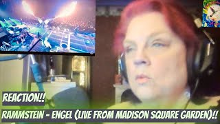 Rammstein  Engel  LIVE from Madison Square Garden Reaction Rockin [upl. by Otrebilif]