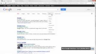 New Google Interface Test  Exclusive  20062012 [upl. by Eidson]