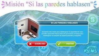 Misión quotSi las paredes hablasenquot  The Sims FreePlay [upl. by Anemix]