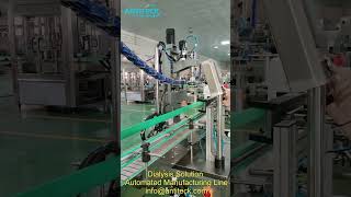 How To Manufacture Hemodialysis Solution Dialysis Solution Manufacturing Line  Dialysis  ANTITECK [upl. by Ihsorih823]