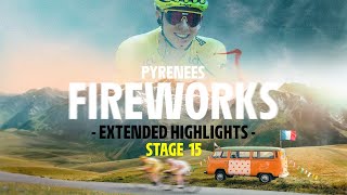 Extended Highlights  Stage 15  Tour de France 2024 [upl. by Larimor]