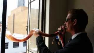 The Incredible sound of the Shofar  Played by Nick Duffield  First Time Ever Playing a Shofar [upl. by White]