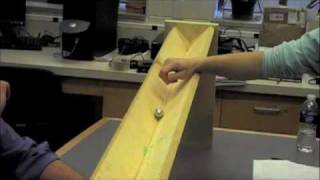 Galileos Inclined Plane Experiment [upl. by Eisnyl185]