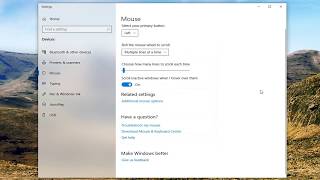 How to Adjust DPI Settings On A Mouse Sensitivity In Windows 10 Tutorial [upl. by Dranoel]