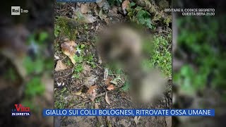 Mistero a Bologna ossa umane ritrovate in un bosco  La Vita in Diretta 30042024 [upl. by Leaj]