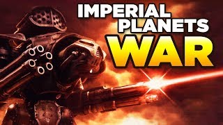 PLANETS of the IMPERIUM  WAR  The fall of CADIA  WARHAMMER 40000 Lore  History [upl. by Aerdnek]