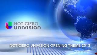 Noticiero Univision intro Theme 2013 [upl. by Elohcim93]