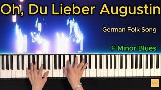 Oh du lieber Augustin  Piano Solo  Sheet Music Available [upl. by Ladnar354]