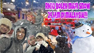 SNOW VILLAGE RM10 MAIN SNOW DI MALAYSIA I CITY CENTRAL WALK [upl. by Ainar670]