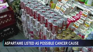 Soda sweetener aspartame now listed as possible cancer cause [upl. by Fablan]