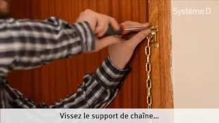 Installer un entrebâilleur de porte [upl. by Hengel]