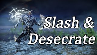 Warframe  How Slash Damage works with Nekros Desecrate [upl. by Barbara-Anne404]