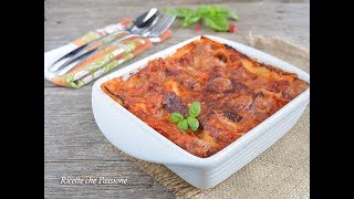 Lasagne al ragù alla bolognese  Ricette che Passione [upl. by Siraved]