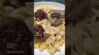 Part 2 Swedish Meatballs recipe recipeoftheday cooking food meatballrecipe shorts foodshorts [upl. by Jerrylee49]