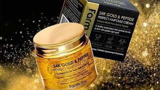 Farm Stay 24k Gold amp peptied Perfect Ampoule Cream koreanbeauty koreanglassskin koreansecret [upl. by Cart]