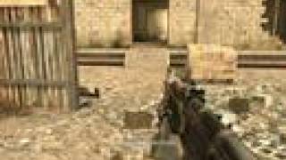 Call of Duty 4 M203 Grenade Launcher Tricks Super LOLS [upl. by Eusebio810]