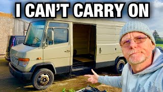 Im Quitting Filming  Mercedes Vario Camper Van Conversion [upl. by Farrell]