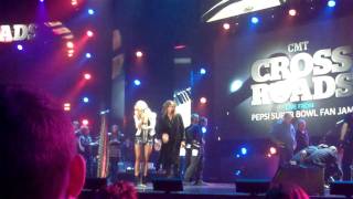 Steven Tyler REJECTS marriage Proposal  CMT Crossroads Super Bowl TV Special Carrie Underwood [upl. by Loriner]