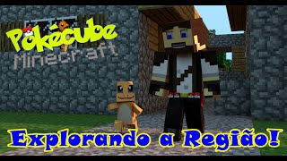 Pokécube Minecraft 194 2 Explorando a região [upl. by Ilehs973]