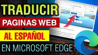 Cómo traducir una Página Web al Español en Microsoft Edge Chromium [upl. by Jasun]