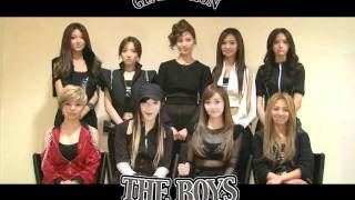 Girls Generation 소녀시대 The Boys Interview ENG [upl. by Airretnahs]