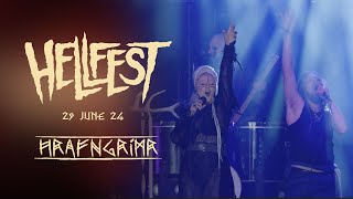 HrafngrĂ­mr  NĂŤU BYLGJUR  HELLFEST 2024 Live [upl. by Silrac]