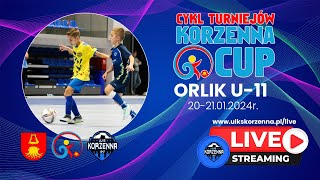 Korzenna Cup U11  Orlik  TRANSMISJA LIVE  dzień drugi [upl. by Polad]