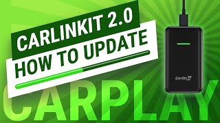 How to update CarPlay CarLinkit 20 dongle to the latest firmware [upl. by Ynetsed]