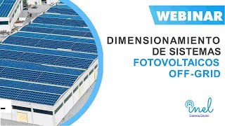 Dimensionamiento de Sistemas Fotovoltaicos OffGrid [upl. by Ynor269]