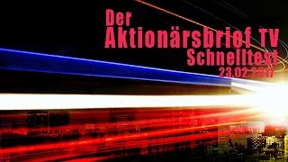 02032017  Schnelltest Der Aktionärsbrief [upl. by Balch]