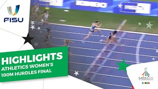 Athletics Womens 100M Hurdles Napoli2019 [upl. by So]