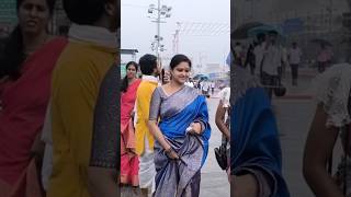 Actress Raasi With Daughter And Husband Visits Tirumala [upl. by Leirea630]