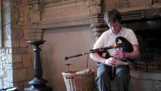 Fin Moore plays border pipes at Lennoxlove House [upl. by Aguayo455]