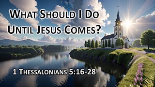 What Should I Do Until Jesus Comes  1 Thessalonians 51628 [upl. by Daney901]