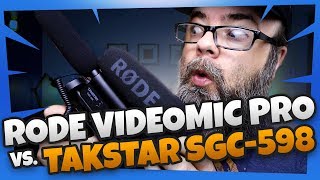 Takstar SGC598 vs rode videomic pro [upl. by Alikahs]