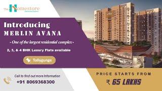 Merlin Avana Near TollygungeKolkata  Brings You Luxury Homes Getaway to Paradise [upl. by Emoreg]