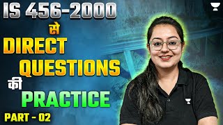 IS 4562000 Part2  PYQs Practice  RCC  Harshna Verma [upl. by Bennie]