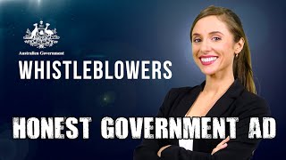 Honest Government Ad  A Message to Whistleblowers [upl. by Glasgo20]