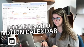 Como Usar o Notion Calendar  Tutorial simples e fácil [upl. by Ornstead777]