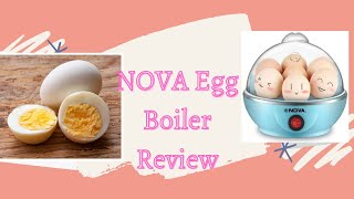 NOVA Egg Boiler Review Video [upl. by Ledif705]