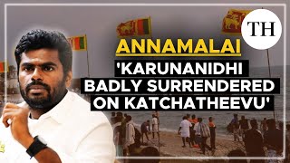 Annamalai exclusive interview  Katchatheevu issue and Coimbatore  Lok Sabha elections 2024 [upl. by Fawne605]