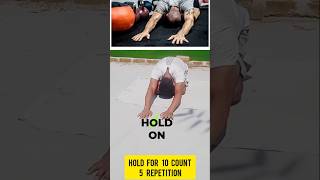 back pain stretching exercises hindi 🙋‍♂️calmdownbackpain ytshorts feedshortsbangla motivation [upl. by Aydan]