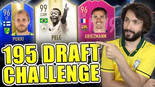 195 DRAFT CHALLENGE  DINAMO I ZVEZDA KVALIFIKACIJE FIFA 19 LIVE [upl. by Tegdirb]