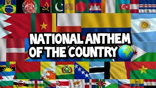 National Anthem of each Country  42 Countries 🌏 [upl. by Acysej]